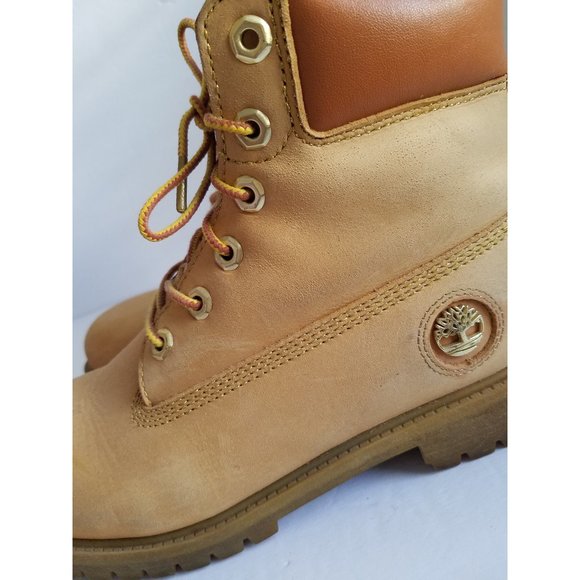 Timberland Classic Gold 6" Boots Size 6.5Y Juniors - Picture 4 of 16